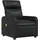 vidaXL Massagesessel Kunstleder 146 x 76,5 x 0 cm Schwarz mit Fernbedienung