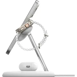 Belkin BoostCharge Pro 3-in-1 Ladestation mit Qi2 (15 W), Weiß