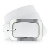 Vanzetti Gürtel Classics Leder 40mm Weiß 110