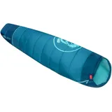 TROLLKIDS Fjell Dreamer Extendable - Kinderschlafsack Dark Marine / Arctic Blue 130 - 170 cm