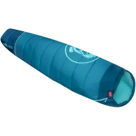 TROLLKIDS Fjell Dreamer Extendable - Kinderschlafsack Dark Marine / Arctic Blue 130 - 170 cm