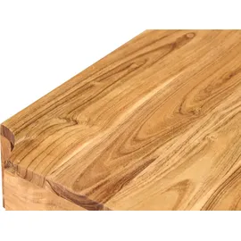 miliboo Eckschreibtisch Akazie massiv / Schwarz