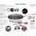 ELO PREMIUM Wok ELO PREMIUM "Relief Evolution Wokpfanne", edelstahl, B:31,5cm H:8,5cm L:55,5cm Ø:30cm, Pfannen, Wok, durchgehender Aluminium-Kern, außen magnetischer Edelstahl
