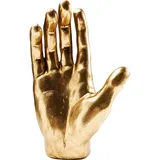 Kare Design Deko Objekt Mano, Gold, Deko Hand, Hand Skulptur, 35x23x12 cm (H/B/T)