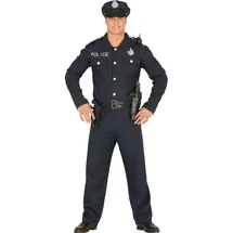 Fiestas Guirca Polizei Kostüm Herren L 52