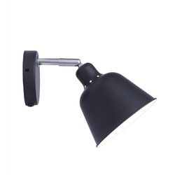 Halo Design - Carpenter Wandleuchte Ø15 Piano Black - cm - 15 cm