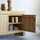 Tikamoon Buffet aus massivem Teakholz Eden 160 cm beige