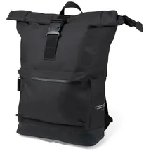 Norländer Fahrrad-Rucksack 2in1 schwarz