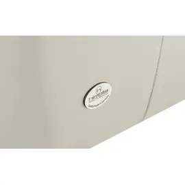 HIMOLLA Sessel 7706 Leder 101 x 112 x 101 cm Grau elektrisch