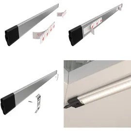 PARLAT LED Unterbauleuchte 90 cm flach silber