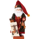 Christian Ulbricht Nussknacker Weihnachtsmann 49,5 cm Herbstfarben