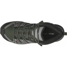 Salomon X Ultra Pioneer Mid Gore-Tex Herren Wander Wasserdichte Schuhe, Alle Wetterbedingungen, Sicherer Fußhalt, Stabil und gedämpft, Peat, 43 1/3