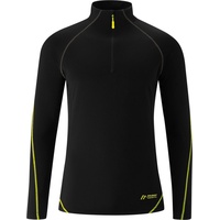 Maier Sports Rollkragenshirt ROGER He-Skirolli BLACK / SULPHUR SPRING schwarz 60