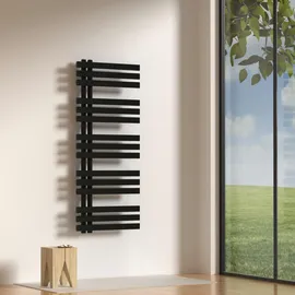 neu.haus Handtuchheizkörper Slidre 1200 x 500 mm 561 W schwarz