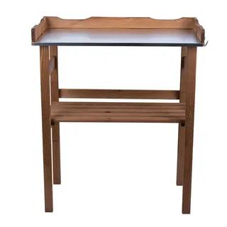 Expo Börse Pflanztisch Holz 78 x 38 x 86 cm braun