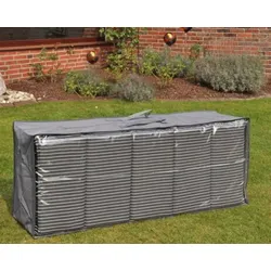 HI Tragetasche Hülle schwer für Gartenmöbel Auflagen 125x32x50cm anthrazit 61046