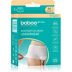 Baboo Postpartum Mesh Pants Wöchnerinnen-Slips Größe M 2 St.