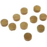 Kork-Pads Maxmoral 10 Stück Spuckventil Kork Trompete Reparatur Korken Pads 9 x 4 mm Trompetenkorken Wasser Schlüssel Korken Pad Ersatz