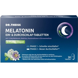 DR. THEISS NATURWAREN Dr.Theiss Melatonin Ein- & Durchschlaf-Tabletten