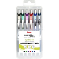 Pentel BL77-6 EnerGel Gel-Tintenroller mit Druckmechanik, 0,7 mm Kugeldurchmesser