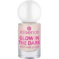 Essence Mini Nagellack Glow In The Dark Überlack pink/rosa 5 ml