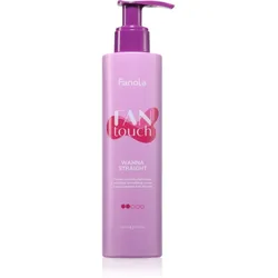 Fanola FAN touch Wanna Straight Glättende Haarcreme gegen strapaziertes Haar 200 ml