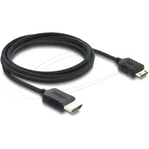 DeLock HDMI-Kabel 8K 60 Hz 2 m Schwarz