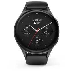 HAMA Smartwatch 8900, GPS, AMOLED 1,43 Zoll, Telefonfunktion, Alexa, Schwarz (0...
