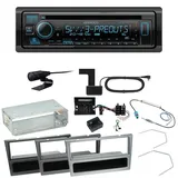 Kenwood KDC-BT950DAB Bluetooth DAB Einbauset für Opel Signum Corsa C Tigra Twintop