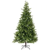 Kaemingk künstlicher Weihnachtsbaum Allison - Kiefer - grün 180 cm Höhe - mit Ständer - für Innen und Außen - echt aussehend