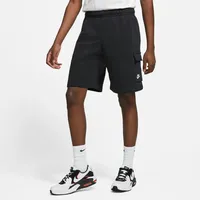 Nike Sportswear Club Herren-Cargoshorts Black/Black/White L