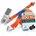 CARGO VA Intelligent Vehicle Accessories Spanngurte 800kg mit Ratsche 4er Set 25 mm Breite 4 m