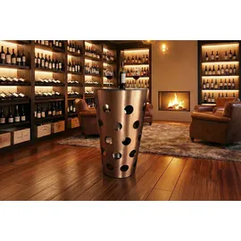 KAWOLA Bartisch VINO 80 cm rund Schwarz