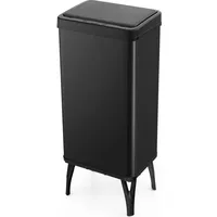 Costway 50 L Mülleimer Edelstahl mit Sensor, automatischer Deckel