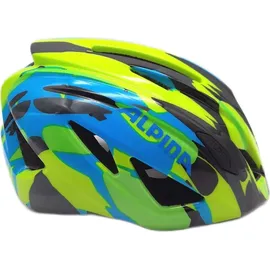 Alpina Pico 50-55 cm Kinder neon-green/blue gloss 2021