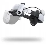 Bobovr M3 Pro Kopfband Akku Weiß/Schwarz für Oculus Quest 3