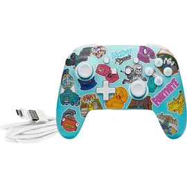 PowerA Fortnite Sticker Mania Controller Mehrfarbig für Nintendo Switch