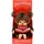 Sekiguchi 221561 - Original Monchhichi Mädchen, mit Fotoalbum und Schleifen, ca. 20 cm großes Kuscheltier aus braunem Plüsch
