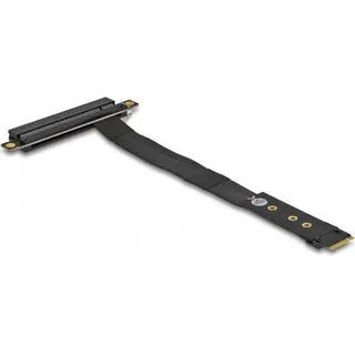 DeLock M.2 Key M zu PCIe x16 NVMe Adapter mit 20 cm Kabel, Interne Kabel (PC)