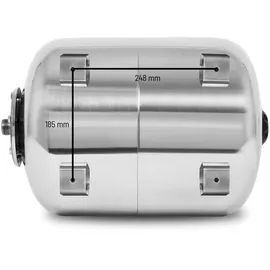 Eberth Ausdehnungsgefäß 50 L 6 bar Silber/Weiß