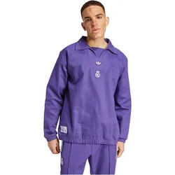 adidas Real Madrid Icon Sweatshirt Herren 2024/25 JF2578 - unity purple XXL