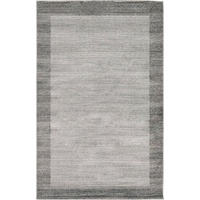 Myflair Teppich »Good Times«, rechteckig, Kurzflor, gewebt, melierte Optik, mit Bordüre, 29605401-0 hellgrau/beige 13 mm