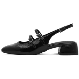 TAMARIS SLingSchwarzLack für Damen, schwarz, Größe 41 EU