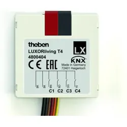 Theben Smart Home-System 4 Kanäle LUXORliving T4