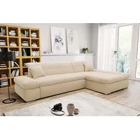 DOMO collection Moric Luxus - B/T/H 300/172/80 cm, XXL-Format«, L-Form, 140kg Belastung/Sitz, in Cord 300x172x80 links