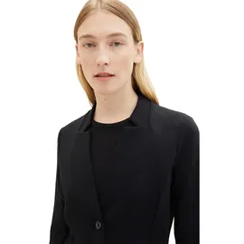 Tom Tailor 1038703 Ottoman Structure Blazer Deep Black M