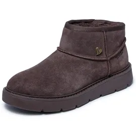 SKECHERS Keepsakes Cozy Cozy Mini Slip-InTurnschuhe, Chocolate Suede Wool, 40 EU