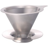 Hario Kaffeefilter V60, Kaffeebereiter, Silber