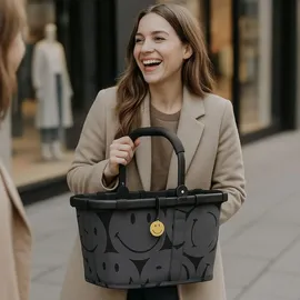 Reisenthel carrybag smiley grey