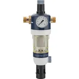 feueranker® Hauswasserstation Rückspülfilter inkl. Druckminderer und Manometer DN20-DN32 'hws Dn20 3/4''